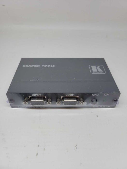 KRAMER TOOLS XGA Line Driver for VGA/XGA Buffering and Isolation VP-111