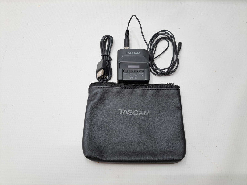 Tascam DR-10L Portable Digital Audio Recorder with Lavalier Microphone )