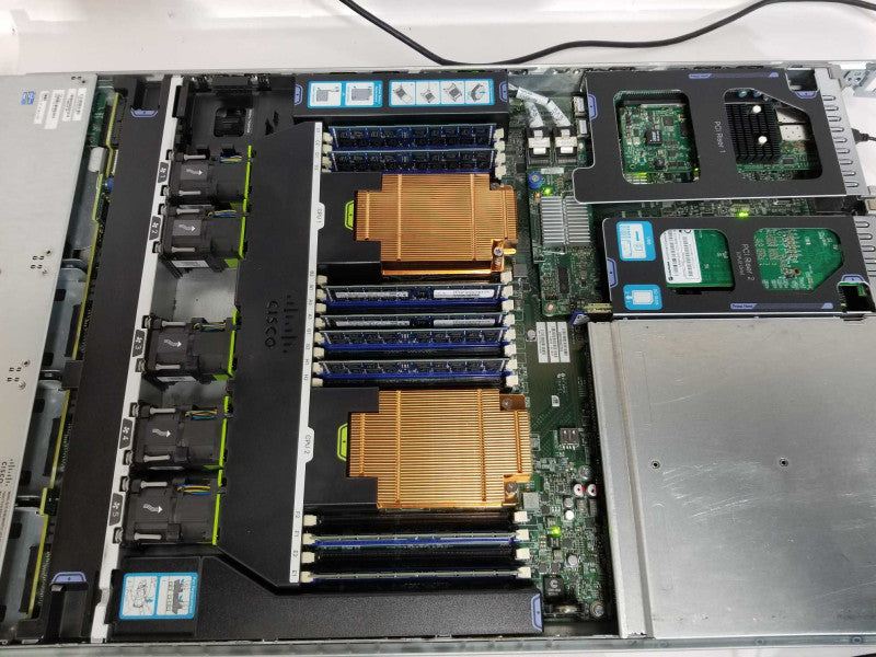 Cisco Nexus C2220M3 2x Xeon E5-2650 @ 2.00ghz / 64gb ram / SAS 2008M Raid Ctrl #