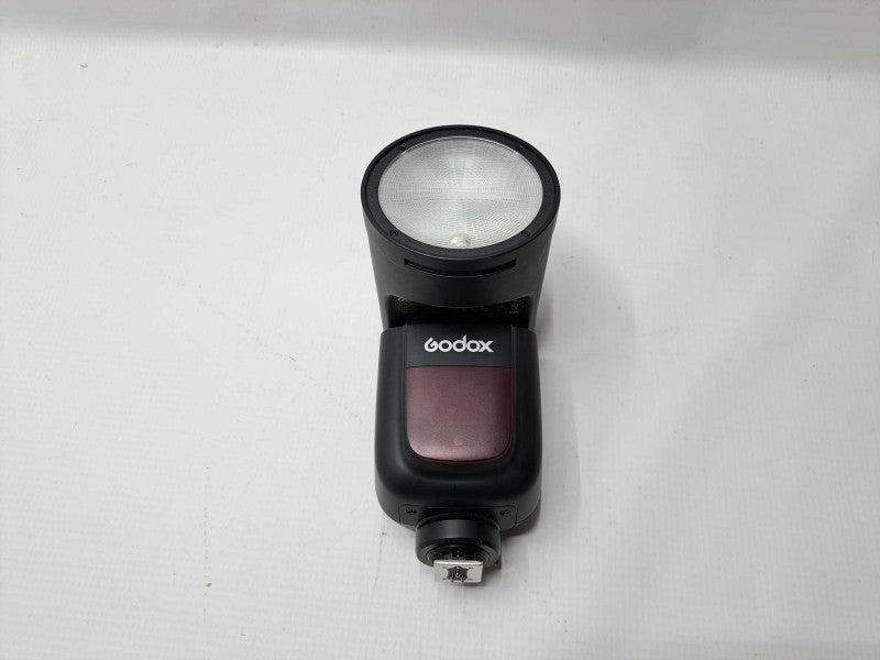Godox V1-C Camera Flash Speedlight Round Head Wireless 2.4G For Canon EOS )