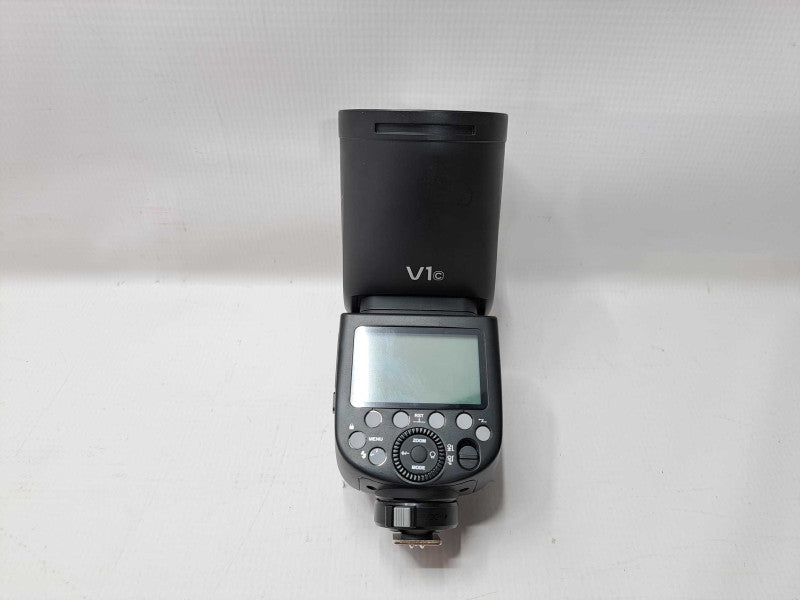 Godox V1-C Camera Flash Speedlight Round Head Wireless 2.4G For Canon EOS )