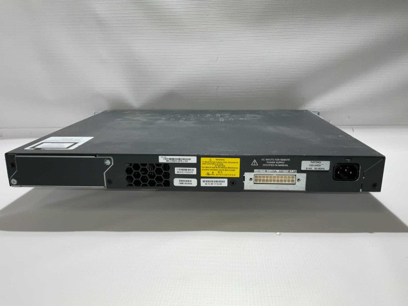 Cisco WS-C2960X-24PS-L 24 port gigabit PoE Network Switch  -