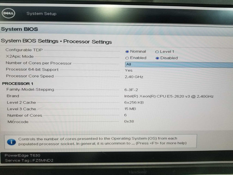 Dell Precision T630 Xeon E5-2620 V3 @ 2.40ghz / 64gb ram / H730 adapter #