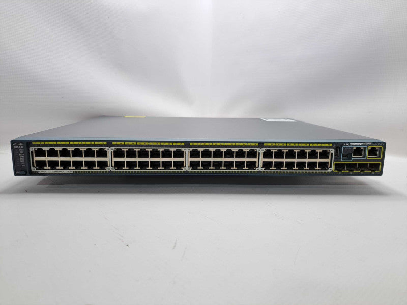 Cisco WS-C2960S-48FPS-L V03 48 Port PoE+ Gigabit Network Switch  )
