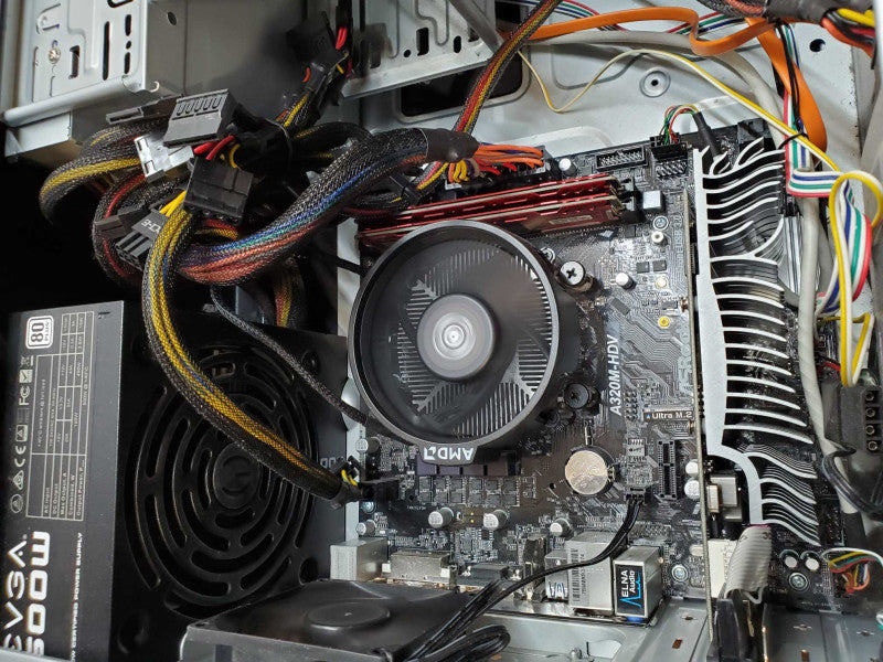 Custom PC - AMD Ryzen 3 1200 @ 3.10 GHZ 8GB DDR4, GT610 1GB 500W PSU