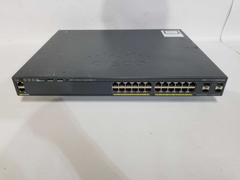 Cisco 2960x series network switch WS-C2960X-24PS-L - fact resett #