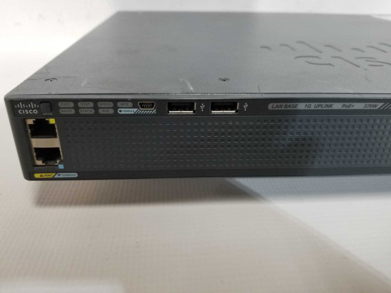 Cisco 2960x series network switch WS-C2960X-24PS-L - fact resett #
