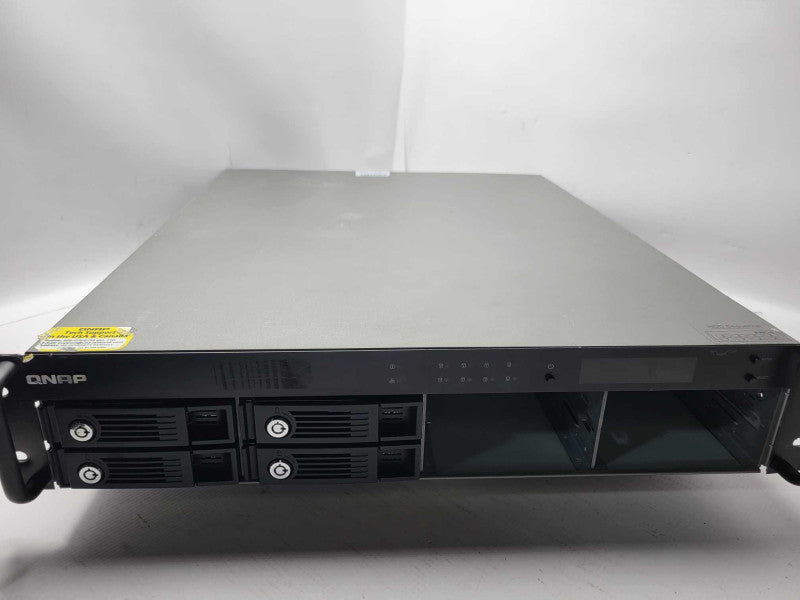 QNAP TS-809U 2U Rack Mount 8-Bay NAS with 6TB HDD, 2x PSU