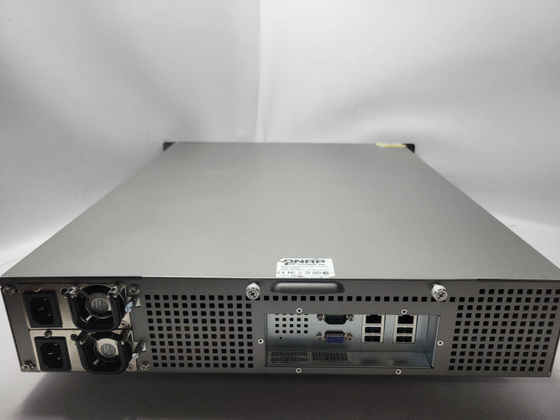 QNAP TS-809U 2U Rack Mount 8-Bay NAS with 6TB HDD, 2x PSU