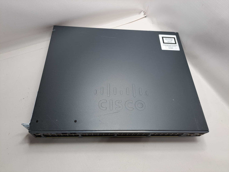 Cisco WS-C2960X-48FPS-L 48-Port Gigabit PoE+ Network Switch *READ* )