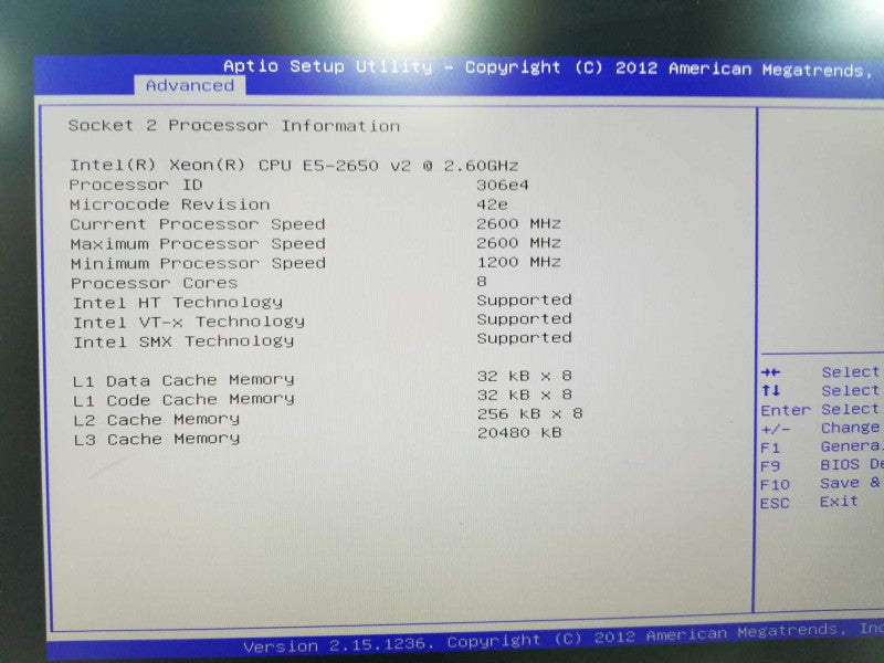 Cisco UCS C220 M3 V2 2x Xeon E5-2650 V2 @ 2.60ghz / 128gb ram / 74-10149-01 #