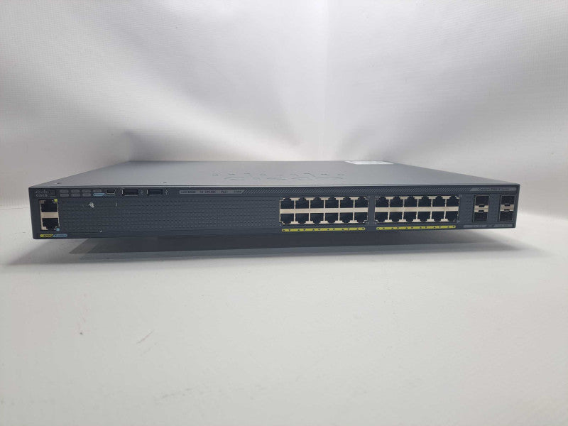 Cisco 2960X Series Network Switch WS-C2960X-24PS-L - Factory Reset  )