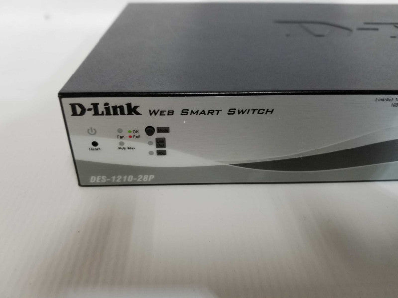 D-Link Web Smart Switch DES-1210-28P Fast  #