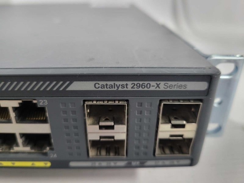 Cisco 2960-X series network switch WS-C2960X-24PS-L - fact reset !