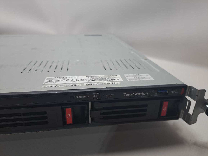 Buffalo TeraStation TS3410RN Rackmount NAS With 4x Caddies Q!