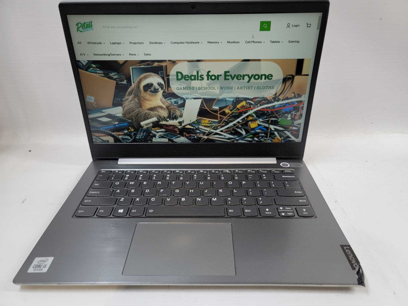 Lenovo ThinkBook 14-IML i5-10210U @ 1.60GHz, 8GB DDR4, 256GB SSD**READ** Î²
