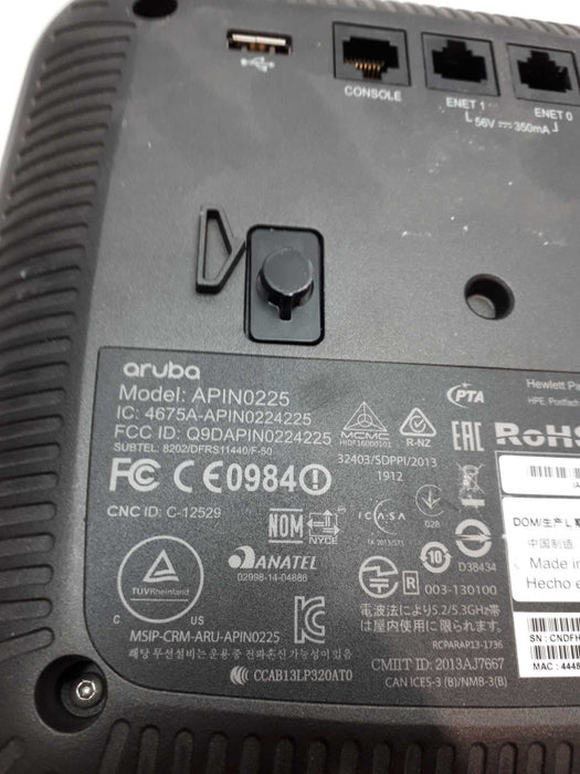 Aruba Networks AP-225-US Wireless Access Point APIN0225 Q&