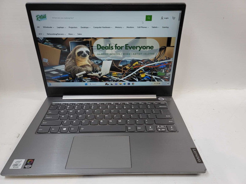 Lenovo ThinkBook 14-IIL i7-1035G7 @ 1.30GHz, 16GB DDR4, 256GB SSD  Î²