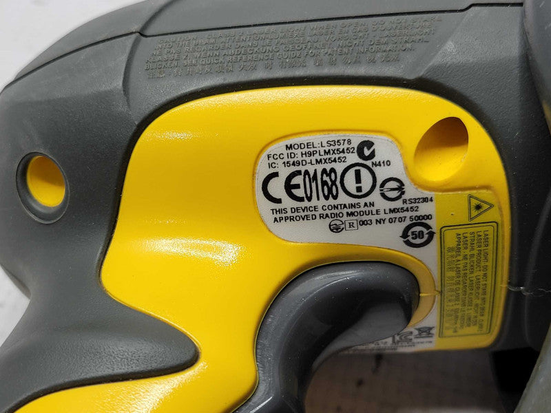 Symbol LS3578-FZ20005WR Barcode scanner with STB3578-C0007WR Cradle _