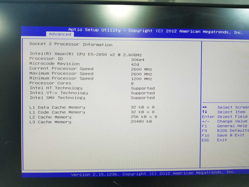 Cisco C220 M3 V2 2x Xeon E5-2650 V2 @ 2.60ghz / 256gb ram / Raid SAS 2008M #