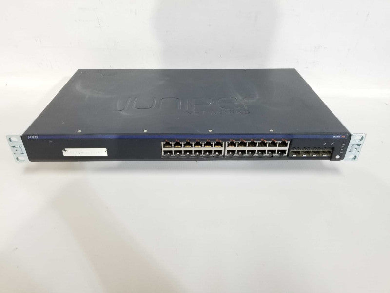 Juniper Networks EX2200-24P-4G 24 Port Gigabit PoE Switch Q#