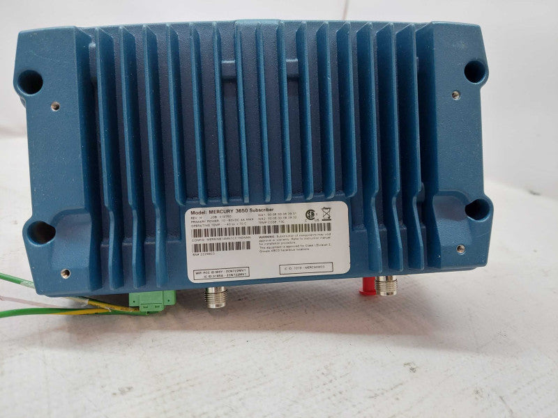 GE MDS Mercury 3650 industrial-grade WiMAX communications platform Subscriber