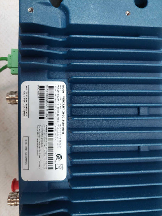 GE MDS Mercury 3650 industrial-grade WiMAX communications platform Subscriber