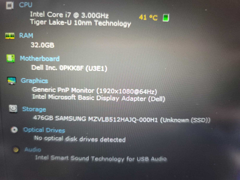 Dell Latitude 7420 i7-1185G7, 32GB DDR4, 512GB SSD  Î²