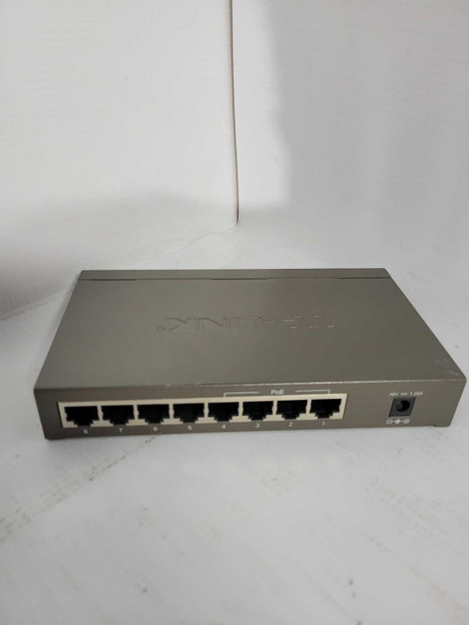 TP-Link TL-SF1008P 8-Port 10/100 Desktop Switch with 4-Port PoE UNIT ONLY !