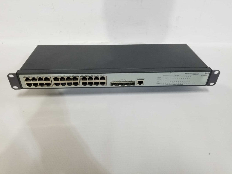 3Com Baseline Switch 2928-SFP plus 24x Gigabit Port + 4-Port SFP - 3CRBSG2893 #