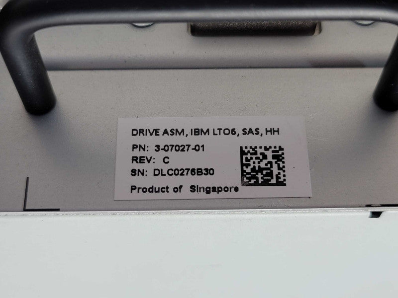 IBM LTO Ultrium 6-H  SAS HH Drive Asm 39U3428 2727077 internal tape drive Q_