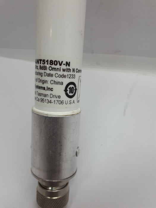 Cisco AIR-ANT5180V-N 4.9GHz-5.8GHz, 8dBi Omni With N connector Antenna Q&