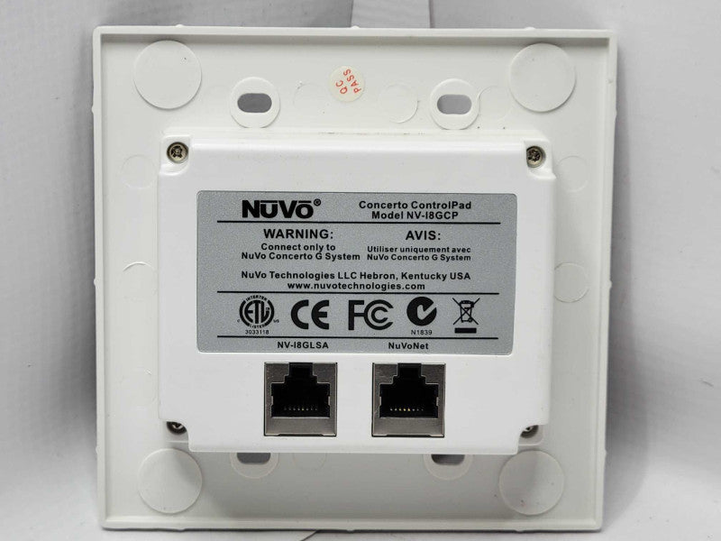 Nuvo NV-I8GCP Grand Concerto Control Pad, Read _