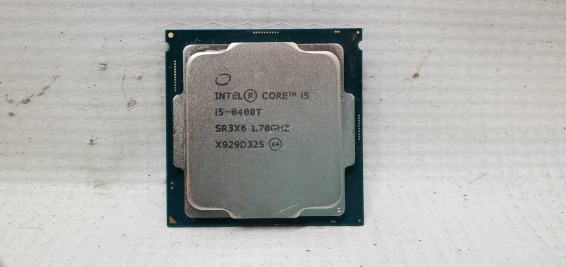Intel i5-8400T CPU 6C/6T 1.7Ghz Base 3.3Ghz Boost @