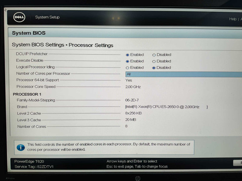 DELL PowerEdge T620 Intel Xeon E5-2650 0 @2.00GHz 64GB RAM H710 RAID  -