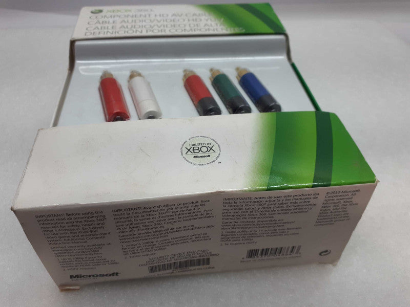 New Microsoft Xbox 360 HD AV Component Cable  &