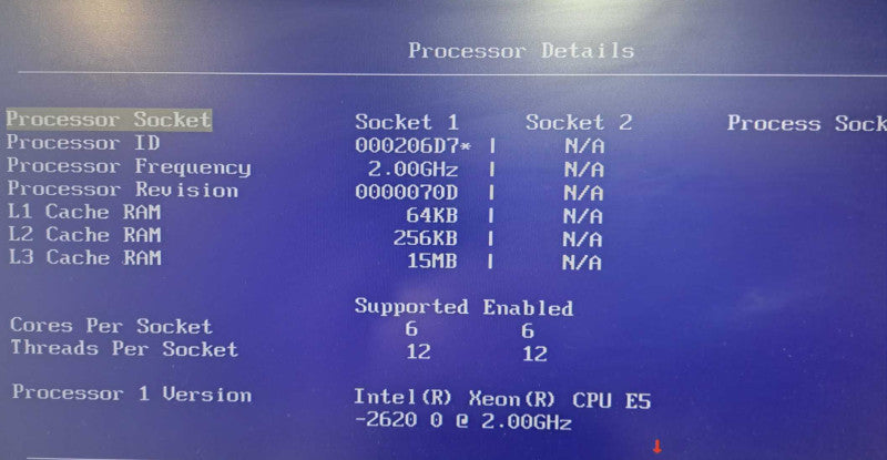IBM System x3650 M4 1x Xeon E5-2620 0 @ 2.00GHz 32GB Ram 2x 550W PSU )