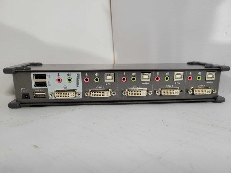 ATEN IOGEAR GCS1104 Miniview DVI 4 Port USB KVM KVMP Peripheral Switch Q!