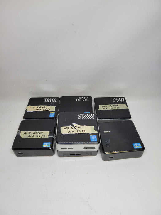 Assorted 1-4 gen i3,i5 Intel NUC Barebones (READ)