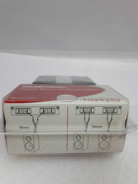 microFidelity Audio Amplifier Model 200 Black Q&