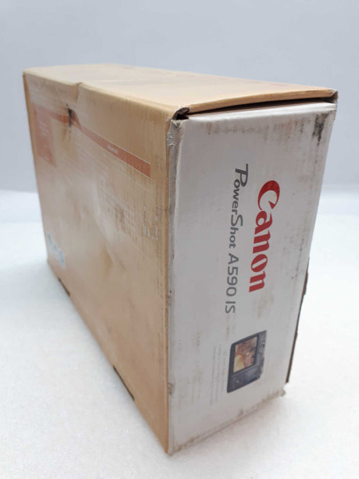 Canon PowerShot A590IS â¢ 8.0MP Digital Camera with Manual &