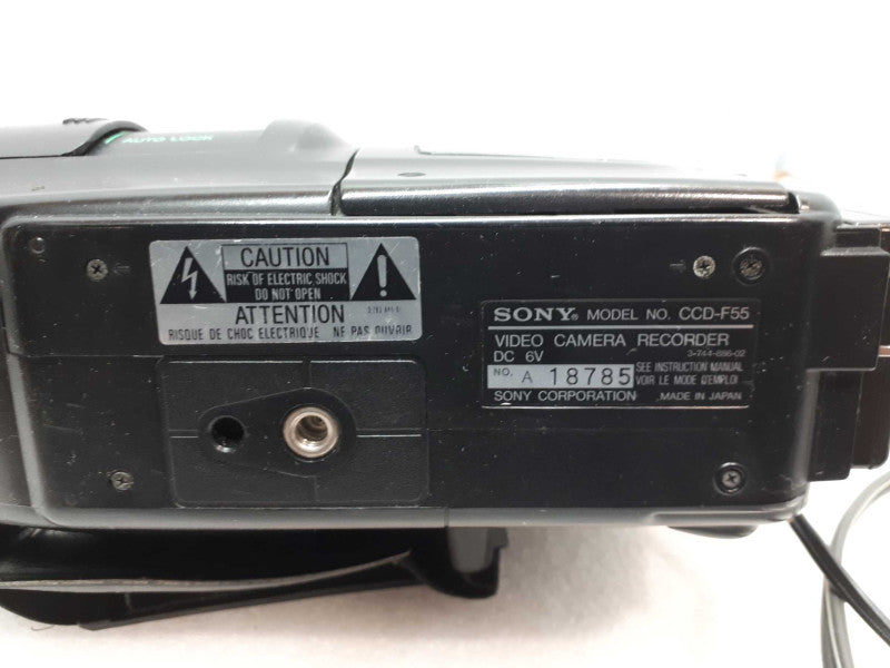 Sony CCD-F55 Handycam Video 8 Camcorder &