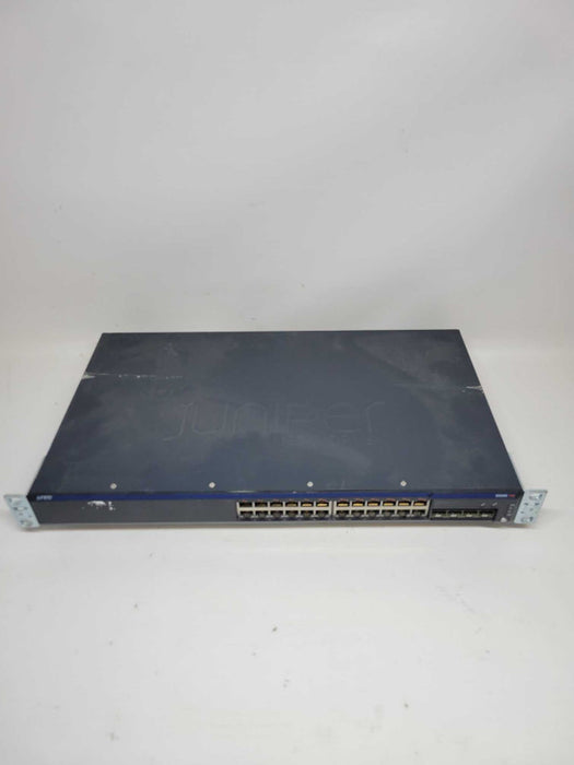 JUNIPER EX2200-24P-4G 24 port POE switch with 4x SFP ports Q