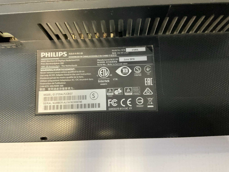 PHILIPS 272S4L 27 inch 2560x1440p Monitor  -