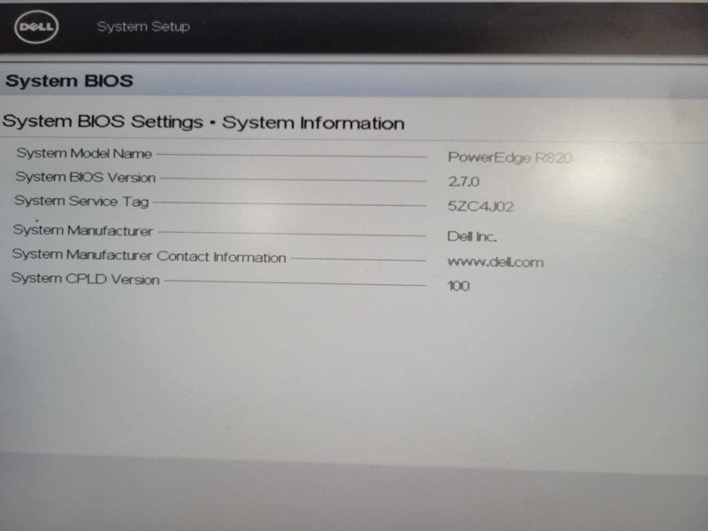 Dell PowerEdge R820 Server 4x E5-4650 2.70Ghz  256GB H310 PERC 2x PSU !