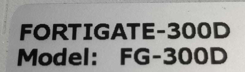 Fortinet FG-300d FORTIGATE 300D Network Security Firewall Appliance #