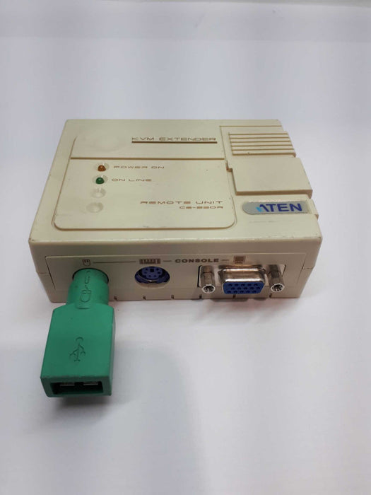 Aten KVM Extender  CE-220R with PS2 -USB converter &