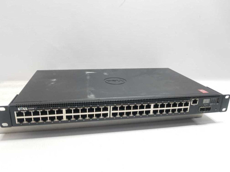 Dell N2048 Ethernet Switch with Rack Ears 48 Ports Layer 3 2x 10G SFP+ #