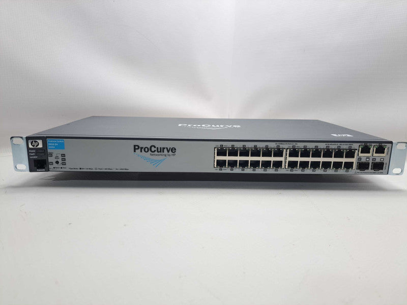 HP J9085A ProCurve Switch 2610-24 24x 10 100 ports 2x GBIC 2x SFP ports )