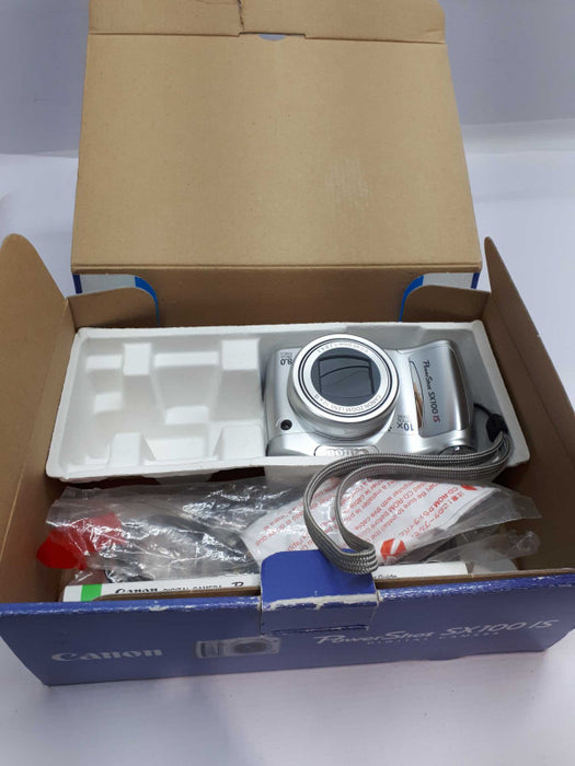 Canon PowerShot SX100 IS 8.0MP Digital Camera  pc1256 &